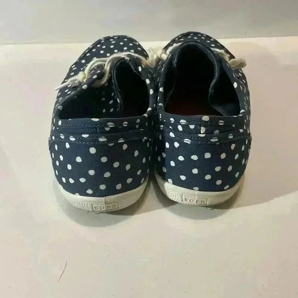 Bobs B Cute Dot Dot Dot Navy slip on shoes size 8.5 - Picture 3 of 8